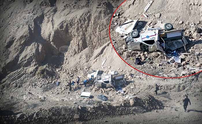 Tacna: Policía muerto en despiste de ambulancia era evacuado tras ataque de contrabandistas